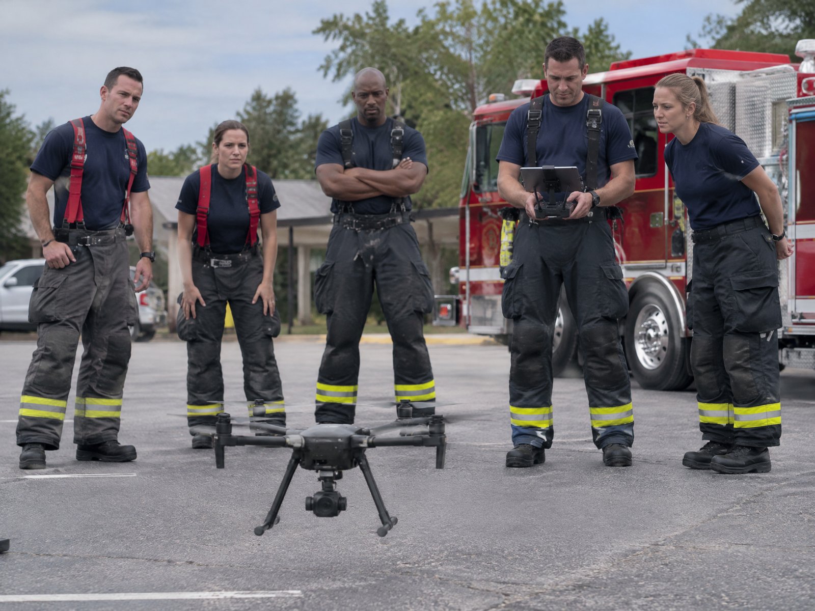 Drone photo illustrating: Drone training for public safety agencies